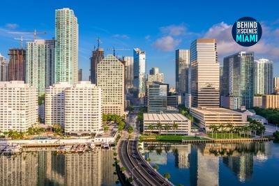 Downtown Miami, historic photo